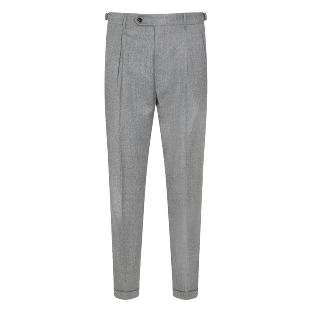 Berwich Grey Trousers - Tailored Trousers Men